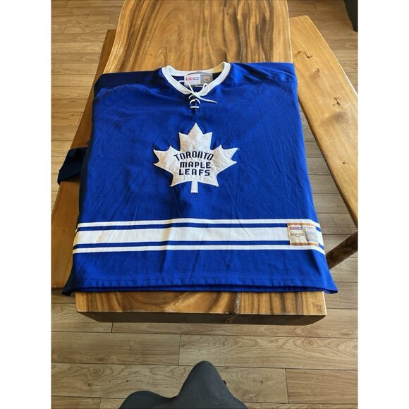 Terry Sawchuk Toronto Maple Leafs 1967 Stanley Cup CCM XXL Jersey W/Fight Strap - Picture 15 of 15